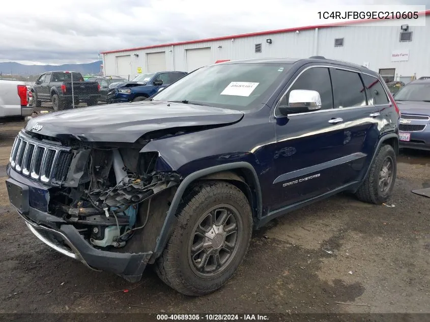 1C4RJFBG9EC210605 2014 Jeep Grand Cherokee Limited