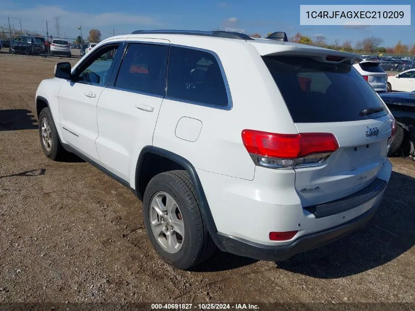 2014 Jeep Grand Cherokee Laredo VIN: 1C4RJFAGXEC210209 Lot: 40691827