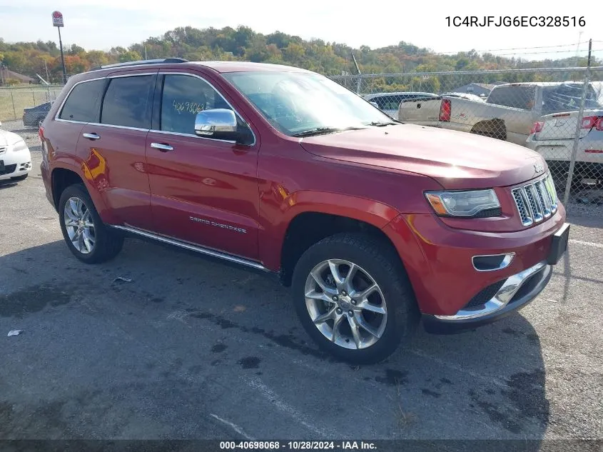 2014 Jeep Grand Cherokee Summit VIN: 1C4RJFJG6EC328516 Lot: 40698068