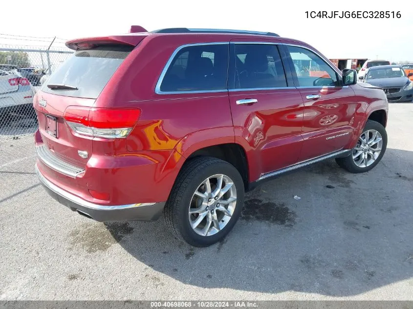 2014 Jeep Grand Cherokee Summit VIN: 1C4RJFJG6EC328516 Lot: 40698068