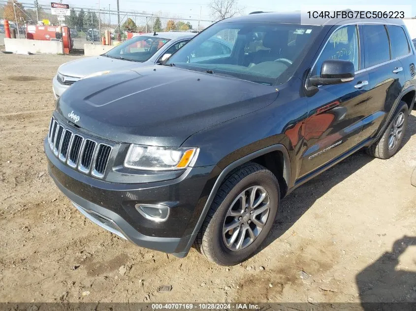 2014 Jeep Grand Cherokee Limited VIN: 1C4RJFBG7EC506223 Lot: 40707169