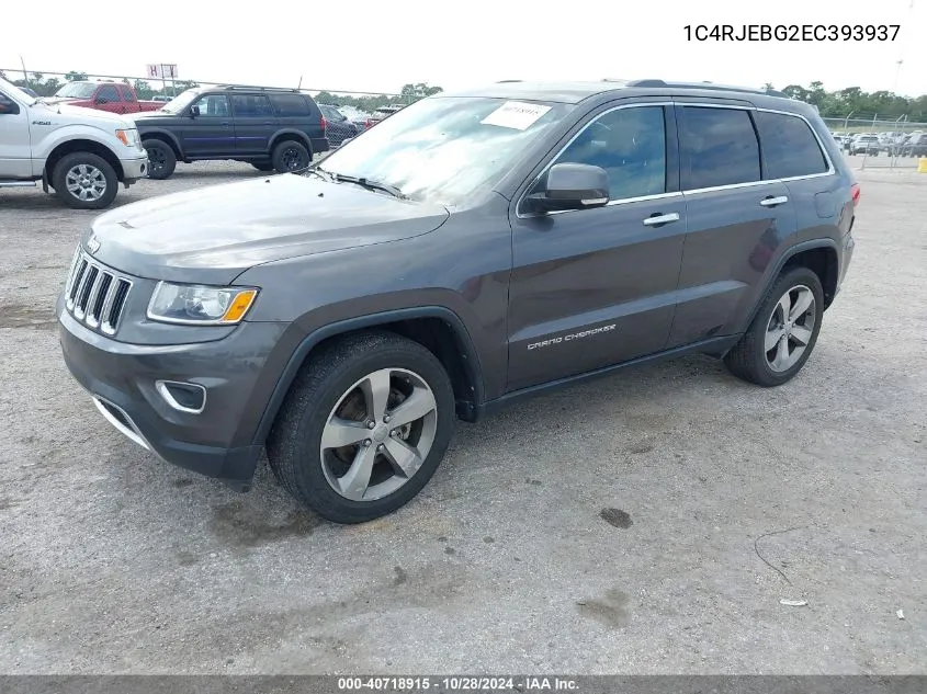 1C4RJEBG2EC393937 2014 Jeep Grand Cherokee Limited