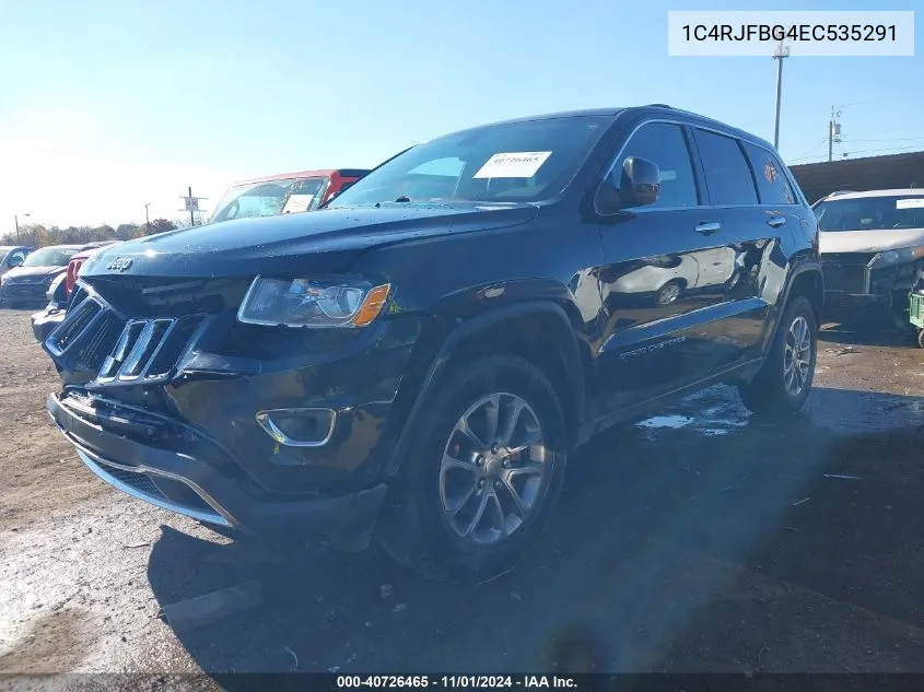 2014 Jeep Grand Cherokee Limited VIN: 1C4RJFBG4EC535291 Lot: 40726465