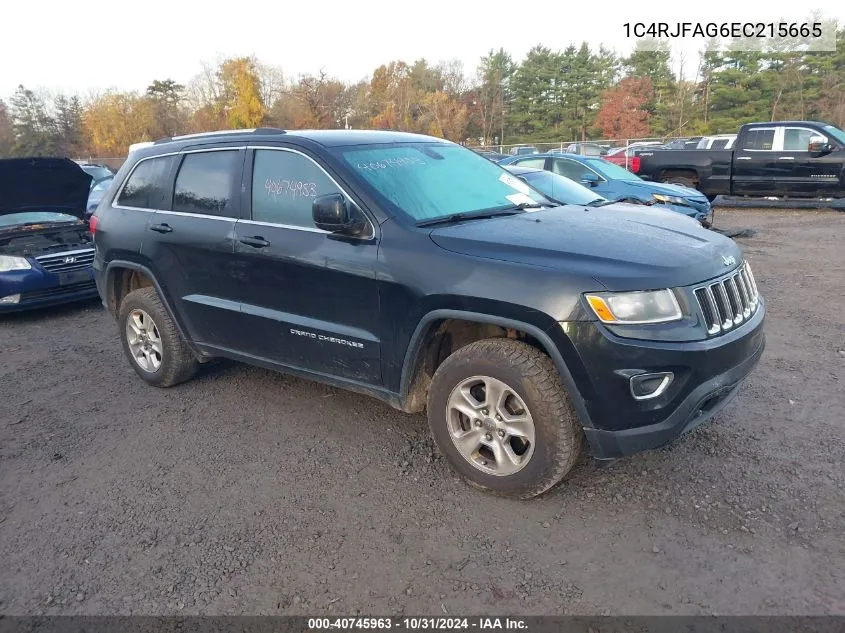 2014 Jeep Grand Cherokee Laredo VIN: 1C4RJFAG6EC215665 Lot: 40745963