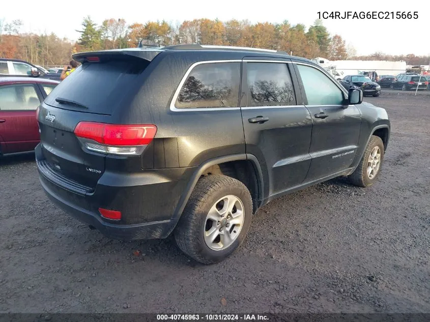 2014 Jeep Grand Cherokee Laredo VIN: 1C4RJFAG6EC215665 Lot: 40745963