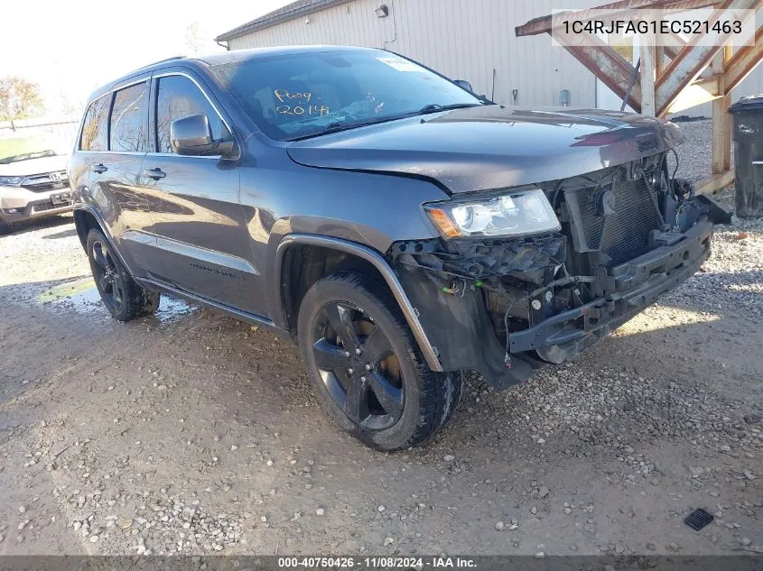 2014 Jeep Grand Cherokee Altitude VIN: 1C4RJFAG1EC521463 Lot: 40750426