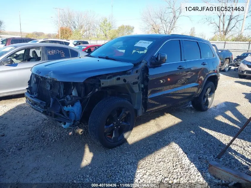 2014 Jeep Grand Cherokee Altitude VIN: 1C4RJFAG1EC521463 Lot: 40750426