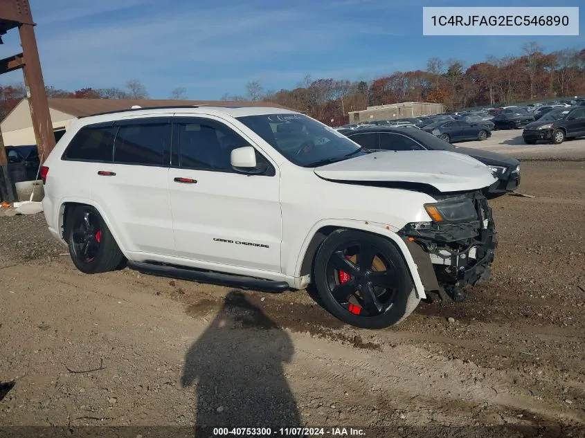 2014 Jeep Grand Cherokee Altitude VIN: 1C4RJFAG2EC546890 Lot: 40753300