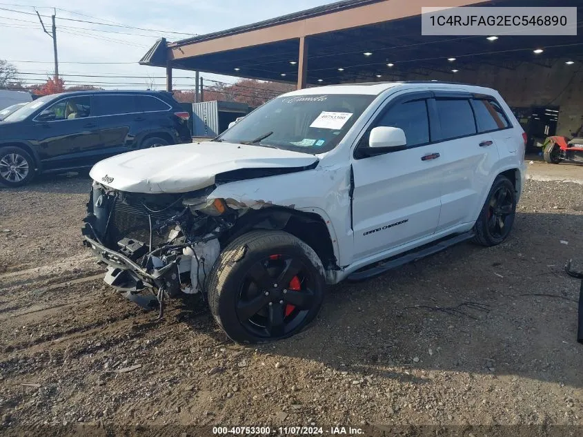 2014 Jeep Grand Cherokee Altitude VIN: 1C4RJFAG2EC546890 Lot: 40753300