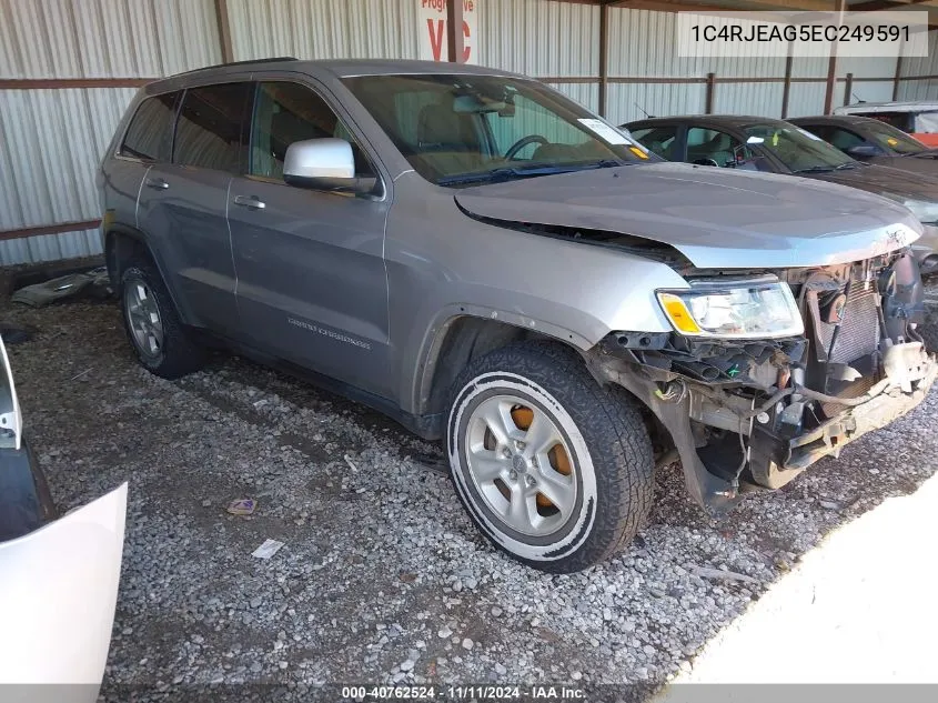 2014 Jeep Grand Cherokee Laredo VIN: 1C4RJEAG5EC249591 Lot: 40762524