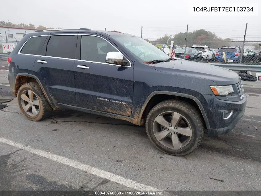 2014 Jeep Grand Cherokee Limited VIN: 1C4RJFBT7EC163734 Lot: 40766839