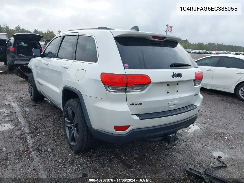 2014 Jeep Grand Cherokee Laredo VIN: 1C4RJFAG6EC385055 Lot: 40787976