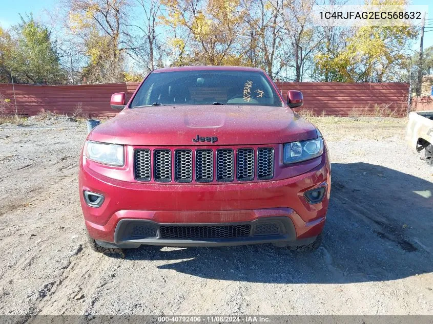 2014 Jeep Grand Cherokee Altitude VIN: 1C4RJFAG2EC568632 Lot: 40792406