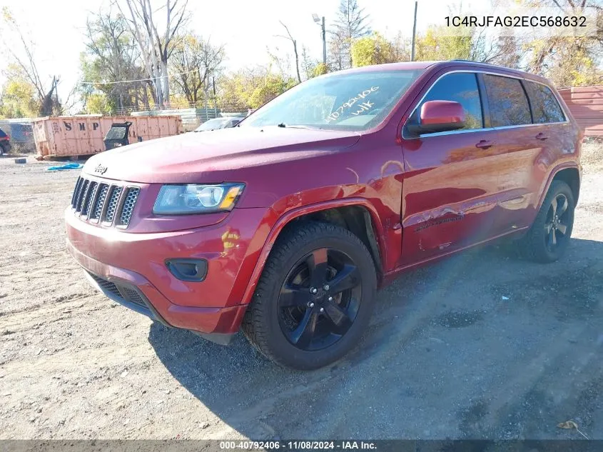 2014 Jeep Grand Cherokee Altitude VIN: 1C4RJFAG2EC568632 Lot: 40792406