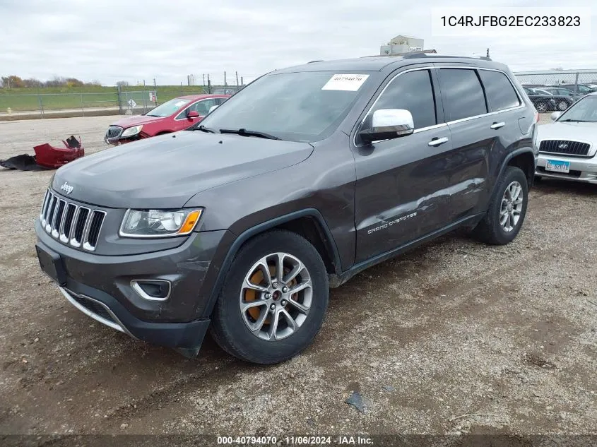 2014 Jeep Grand Cherokee Limited VIN: 1C4RJFBG2EC233823 Lot: 40794070