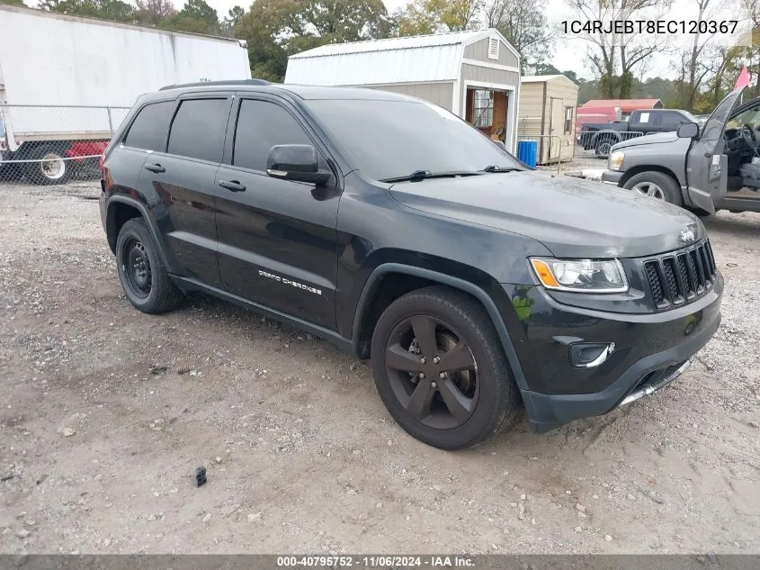 2014 Jeep Grand Cherokee Limited VIN: 1C4RJEBT8EC120367 Lot: 40795752