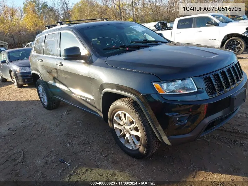 2014 Jeep Grand Cherokee Laredo VIN: 1C4RJFAG7EC516705 Lot: 40800623