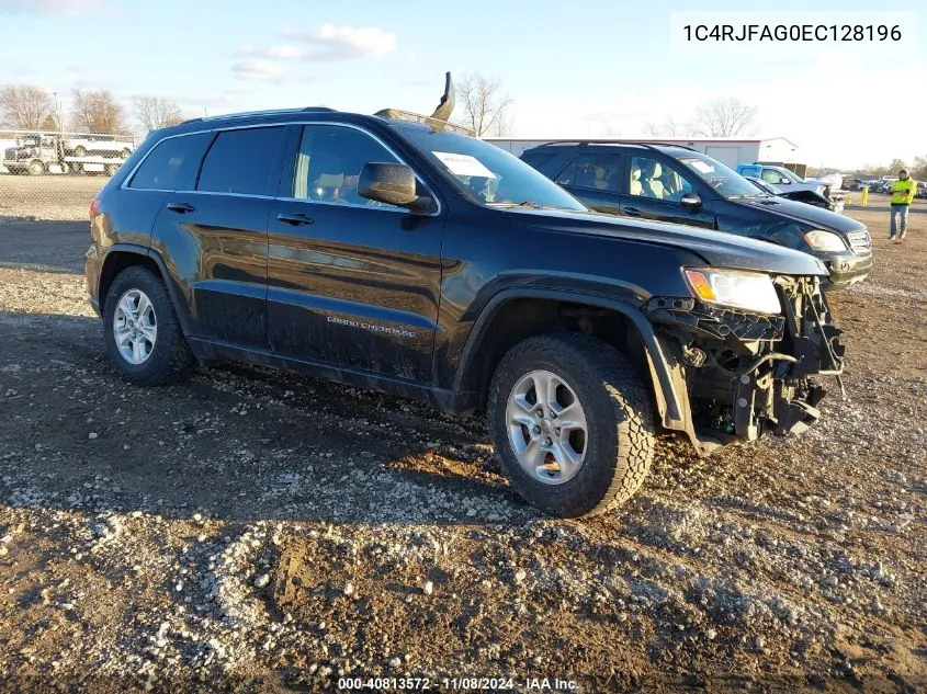 2014 Jeep Grand Cherokee Laredo VIN: 1C4RJFAG0EC128196 Lot: 40813572