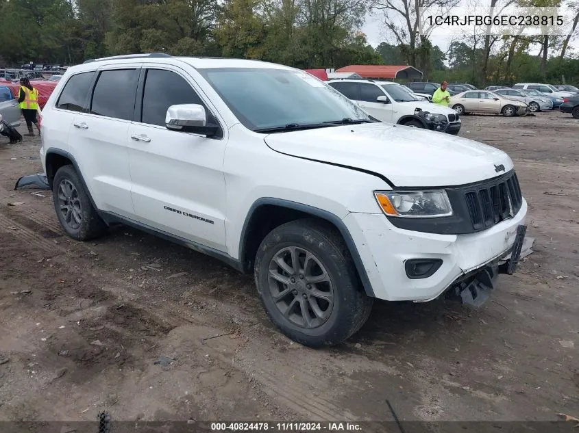 2014 Jeep Grand Cherokee Limited VIN: 1C4RJFBG6EC238815 Lot: 40824478