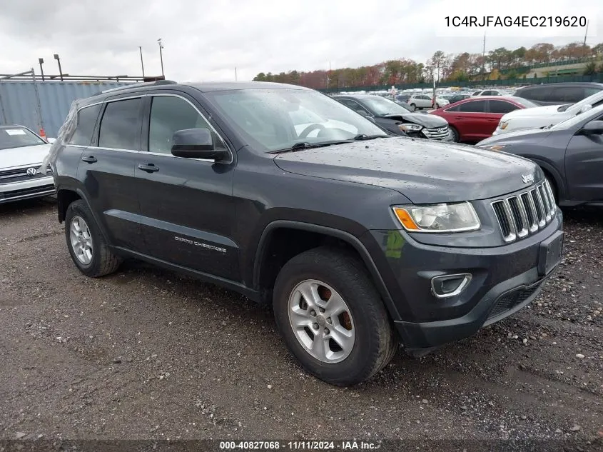 2014 Jeep Grand Cherokee Laredo VIN: 1C4RJFAG4EC219620 Lot: 40827068