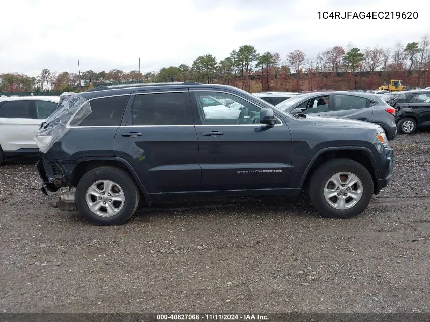 2014 Jeep Grand Cherokee Laredo VIN: 1C4RJFAG4EC219620 Lot: 40827068