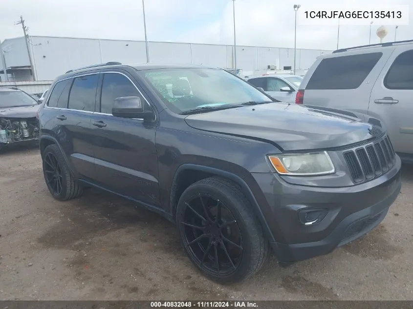 2014 Jeep Grand Cherokee Laredo VIN: 1C4RJFAG6EC135413 Lot: 40832048