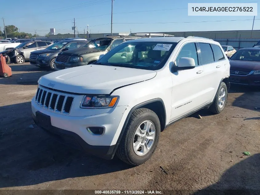 1C4RJEAG0EC276522 2014 Jeep Grand Cherokee Laredo