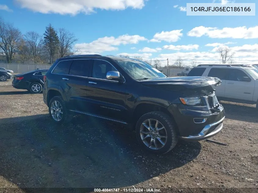 2014 Jeep Grand Cherokee Summit VIN: 1C4RJFJG6EC186166 Lot: 40841747