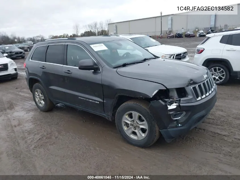 2014 Jeep Grand Cherokee Laredo VIN: 1C4RJFAG2EC134582 Lot: 40861045