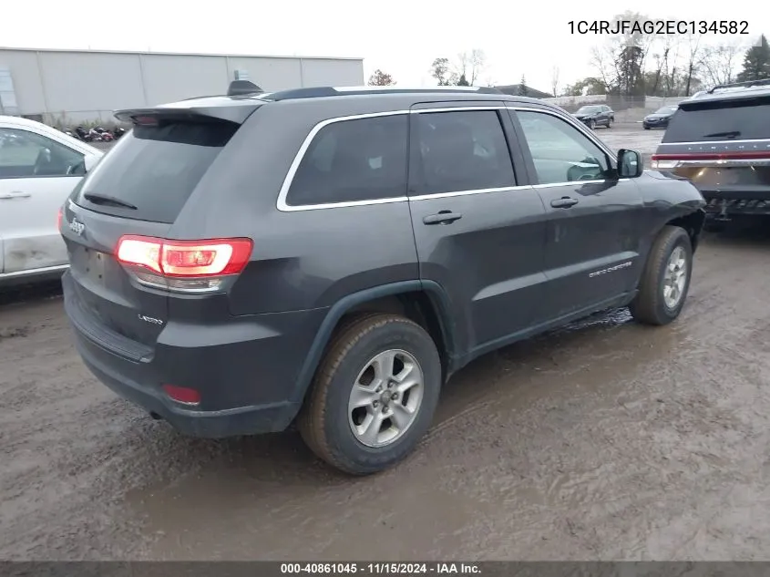 2014 Jeep Grand Cherokee Laredo VIN: 1C4RJFAG2EC134582 Lot: 40861045