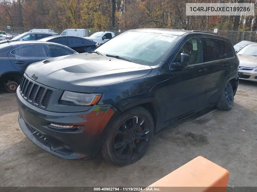 2014 Jeep Grand Cherokee Srt VIN: 1C4RJFDJXEC189286 Lot: 40902794