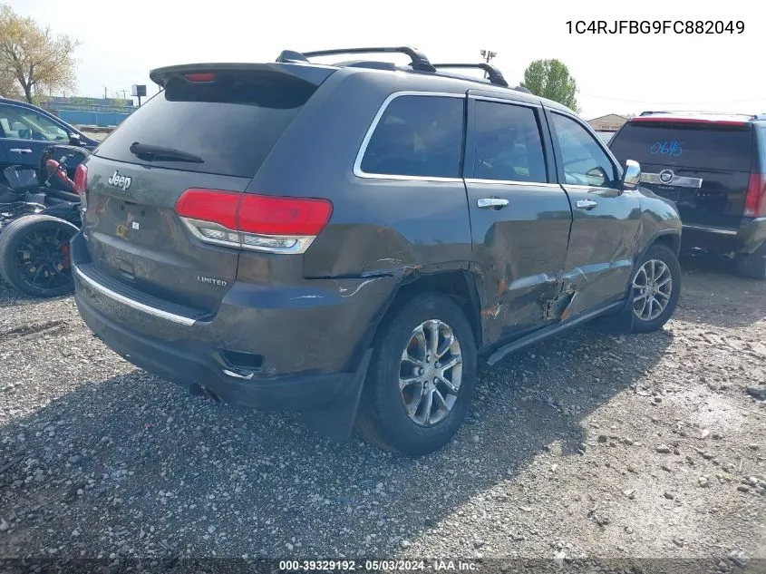 1C4RJFBG9FC882049 2015 Jeep Grand Cherokee Limited