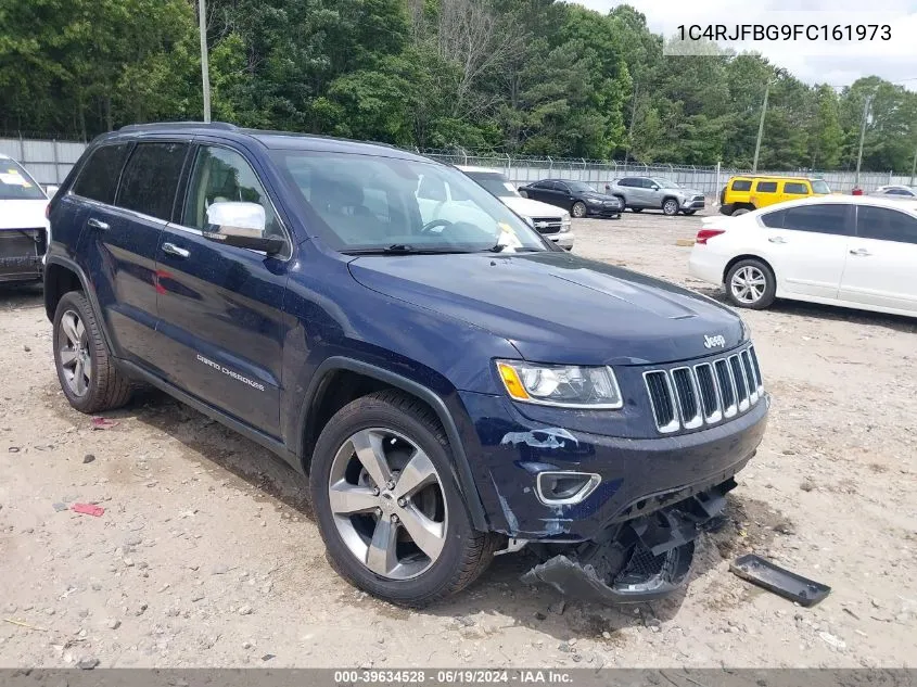 2015 Jeep Grand Cherokee Limited VIN: 1C4RJFBG9FC161973 Lot: 39634528