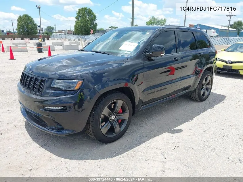 1C4RJFDJ1FC717816 2015 Jeep Grand Cherokee Srt