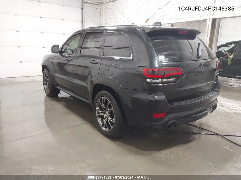 2015 Jeep Grand Cherokee Srt VIN: 1C4RJFDJ4FC146385 Lot: 39761327