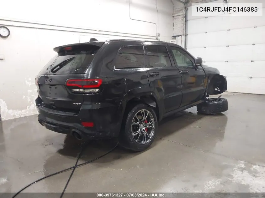 2015 Jeep Grand Cherokee Srt VIN: 1C4RJFDJ4FC146385 Lot: 39761327