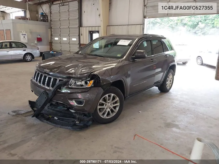 1C4RJFAG0FC627355 2015 Jeep Grand Cherokee Laredo