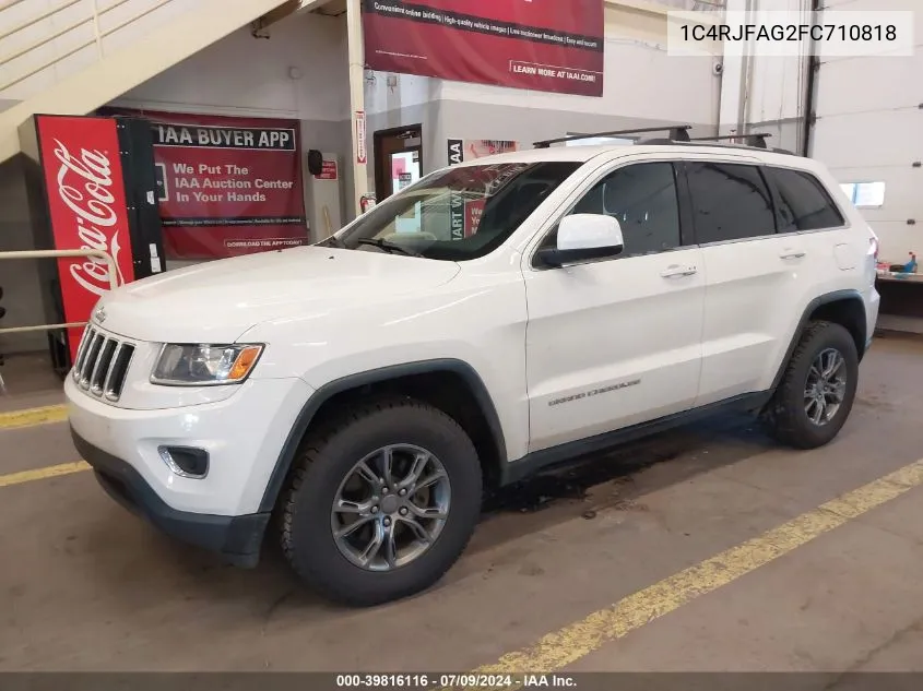 1C4RJFAG2FC710818 2015 Jeep Grand Cherokee Laredo