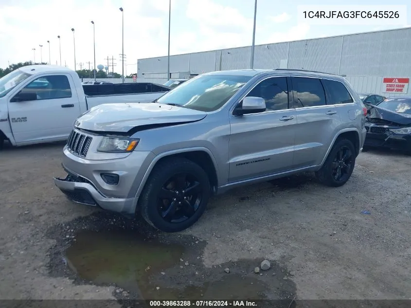 1C4RJFAG3FC645526 2015 Jeep Grand Cherokee Altitude