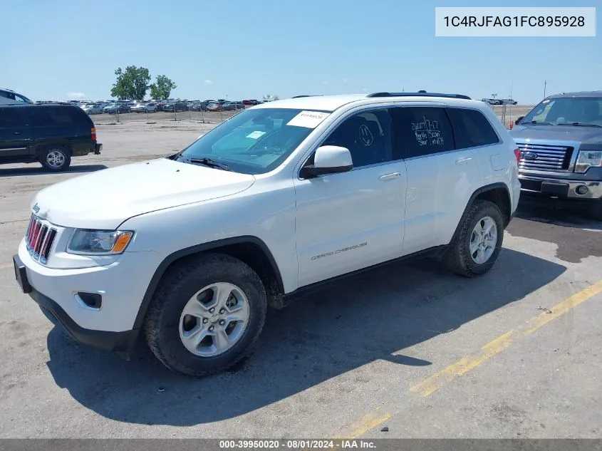 2015 Jeep Grand Cherokee Laredo VIN: 1C4RJFAG1FC895928 Lot: 39950020