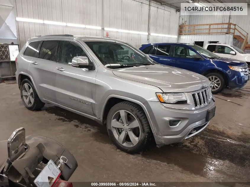 1C4RJFCG1FC684516 2015 Jeep Grand Cherokee Overland