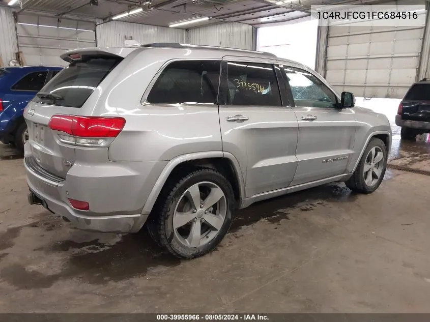 1C4RJFCG1FC684516 2015 Jeep Grand Cherokee Overland