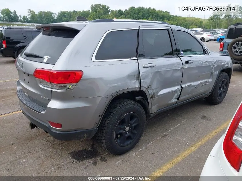 1C4RJFAG7FC639714 2015 Jeep Grand Cherokee Laredo