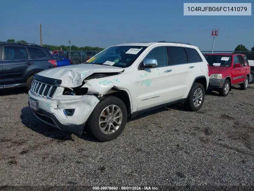 1C4RJFBG6FC141079 2015 Jeep Grand Cherokee Limited