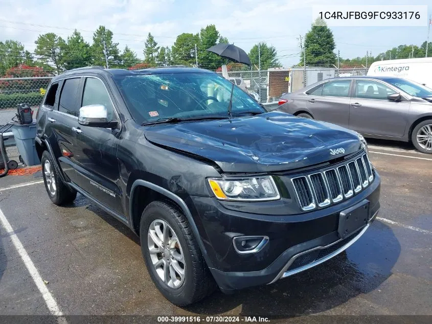 1C4RJFBG9FC933176 2015 Jeep Grand Cherokee Limited