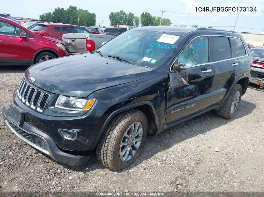 1C4RJFBG5FC173134 2015 Jeep Grand Cherokee Limited