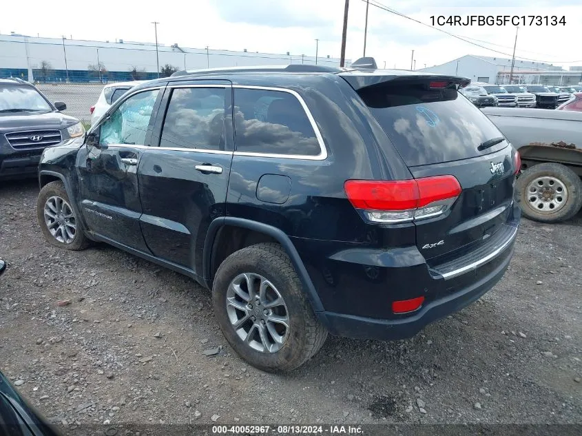 1C4RJFBG5FC173134 2015 Jeep Grand Cherokee Limited