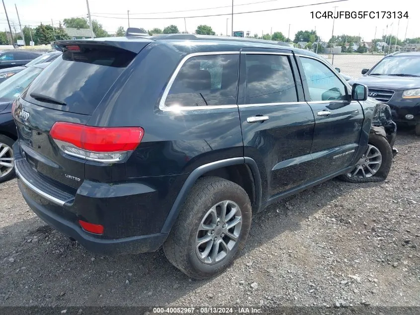 1C4RJFBG5FC173134 2015 Jeep Grand Cherokee Limited