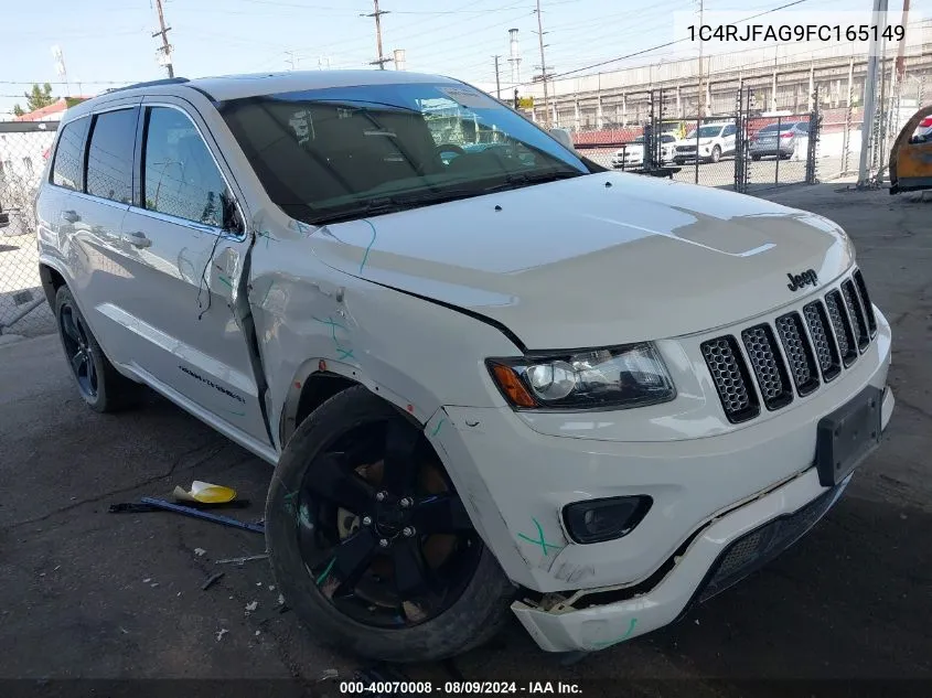 1C4RJFAG9FC165149 2015 Jeep Grand Cherokee Altitude