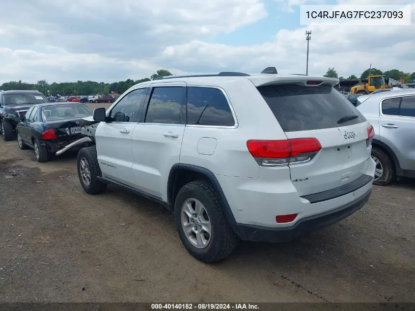 1C4RJFAG7FC237093 2015 Jeep Grand Cherokee Laredo